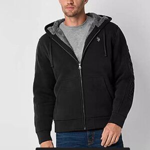 U.S. Polo Assn. Sherpa Wordmark Men's Long sleeves Jacket